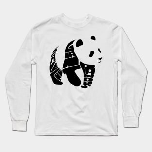 Save The Giants Pandas Long Sleeve T-Shirt